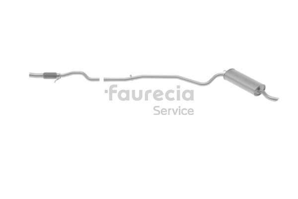 Voorpijp FS25587 Faurecia 73500853 FIAT