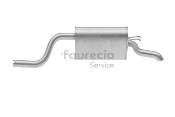 Faurecia FS25663 Πίσω σιλανσιέ