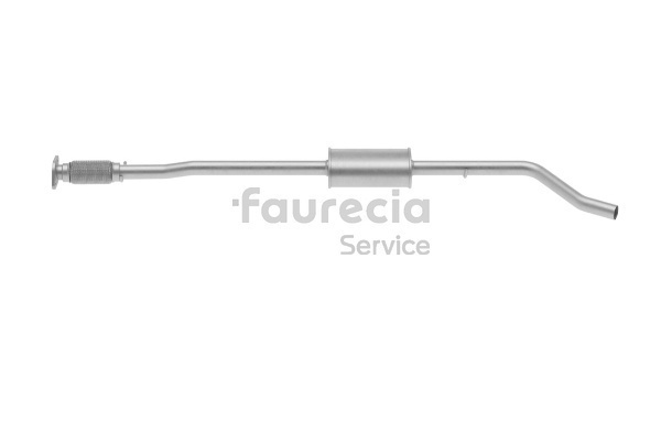 Forreste lyddemper Faurecia FIAT FS25711