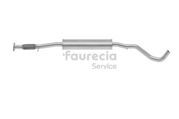 Faurecia FS25751 Vidējais trokšņa slāpētājs Fiat Panda 169 cena