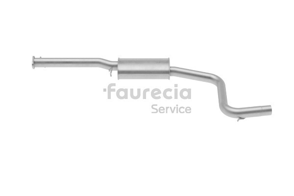 Forreste lyddæmper FS30173 Faurecia 1 118 682 Mellempotte FS30173 Faurecia 111 86 82 FORD
