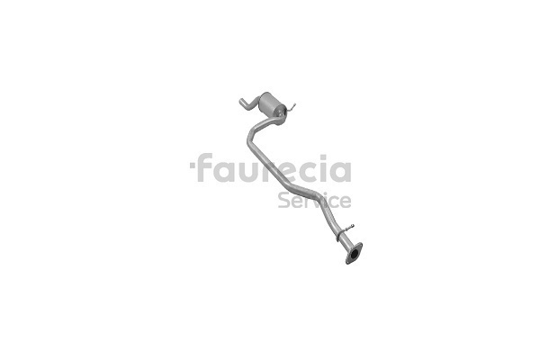 Faurecia FS30377 Middle silencer