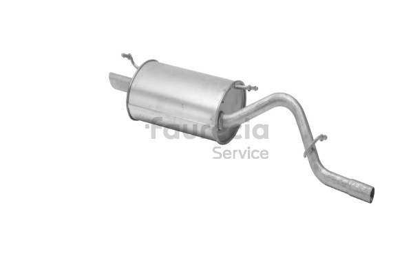 Tłumik końcowy FS30432 Faurecia 1 457 192 FORD
