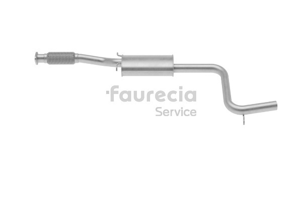 Faurecia Uitlaat middendemper FS30503 Tussendemper Faurecia C-MAX FS30503 goedkoop
