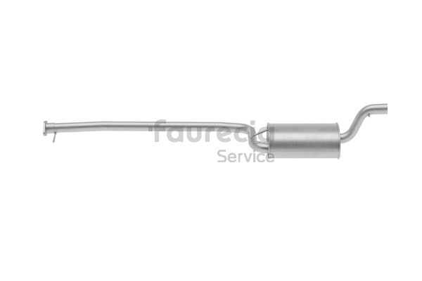 Faurecia FS30684 Silencieux avant Ford Focus mk1 Berline 2.0 16V 131 CV Essence 2003
