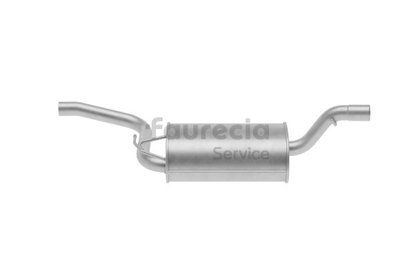 Faurecia Uitlaat middendemper FS30805 FS30805 Tussendemper FORD C-MAX Faurecia