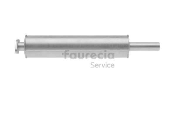 Panela de escape central FS30809 Faurecia 30676643 VOLVO