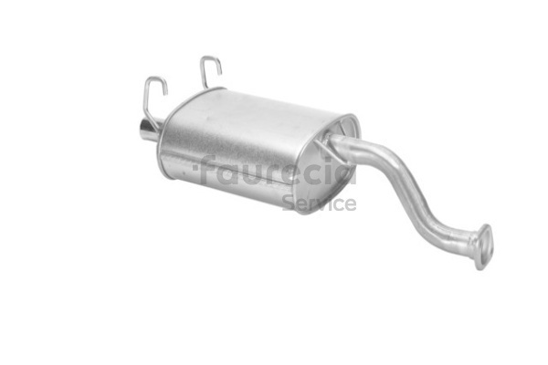 Panela de escape traseira FS33110 Faurecia 18307-ST3-E40 Panela de escape traseira FS33110 Faurecia 18307-ST3E40 ROVER