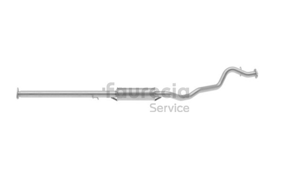 Faurecia Predný tlmič výfuku FS33181 Predný tlmič výfuku Faurecia HONDA FS33181