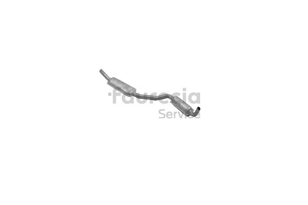 Keskiäänenvaimentaja FS37009 Faurecia 2103-1202005 LADA