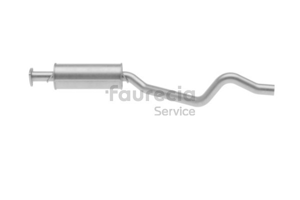 Silencieux intermédiaire FS40149 Faurecia 852095 OPEL