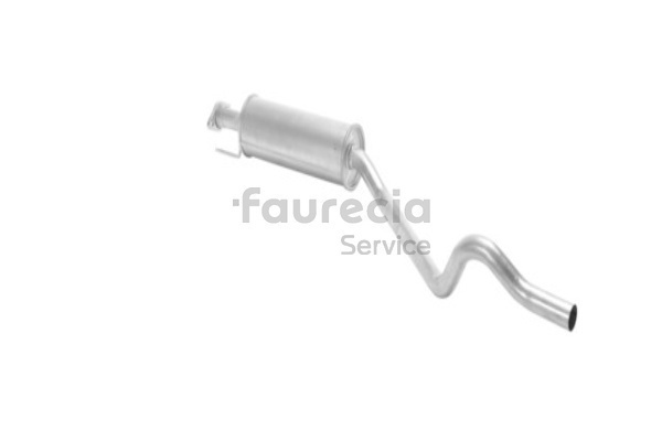 Stredný tlmič výfuku FS40166 Faurecia 90501103 VAUXHALL