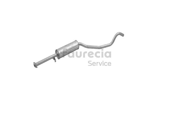 Uitlaat middendemper FS40252 Faurecia 852948 Uitlaat middendemper FS40252 Faurecia 852948 OPEL