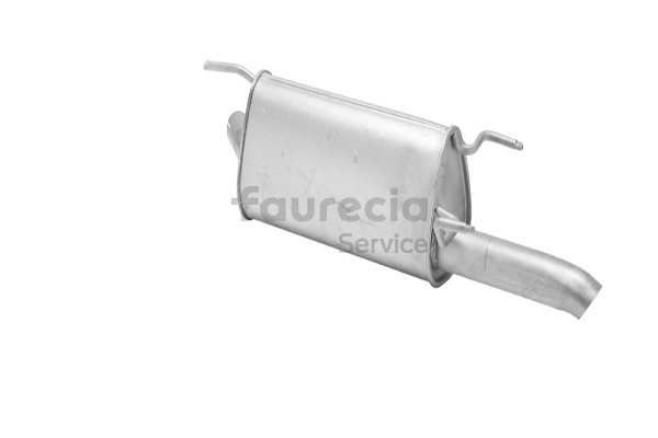 Faurecia FS40347 Einddemper, uitlaat VAUXHALL Vectra Mk1 (B) CC (J96) 1.7 TD (F68) 82 Pk Diesel prijs
