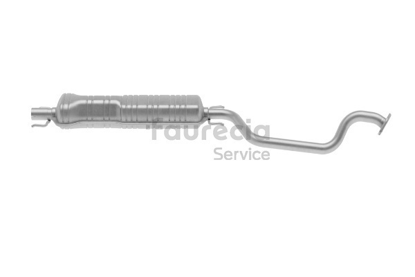 Faurecia FS40452 Mittelschalldämpfer
