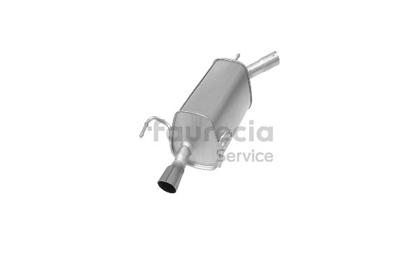 Faurecia FS40473 Bakre eksospotte Opel Corsa C 1.8 (F08, F68) 125 hk Bensin pris