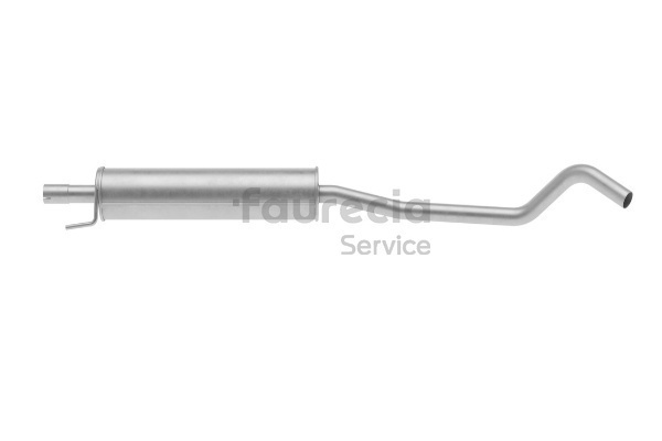Faurecia FS40513 Mellempotte Corsa C X01 1.2 16V Dualfuel (F08) 75 HK Benzin/Autogas (LPG) pris