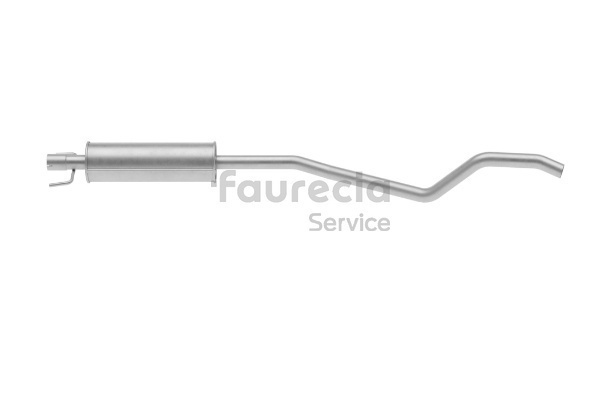 Faurecia FS40665 Predný tlmič výfuku Opel ASTRA originálne
