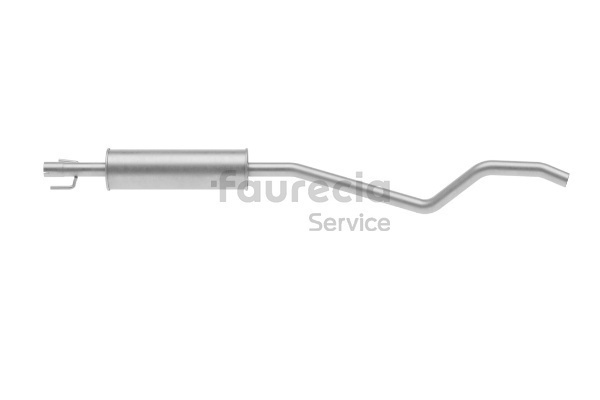 Faurecia FS40755 Predný tlmič výfuku Opel ASTRA originálne