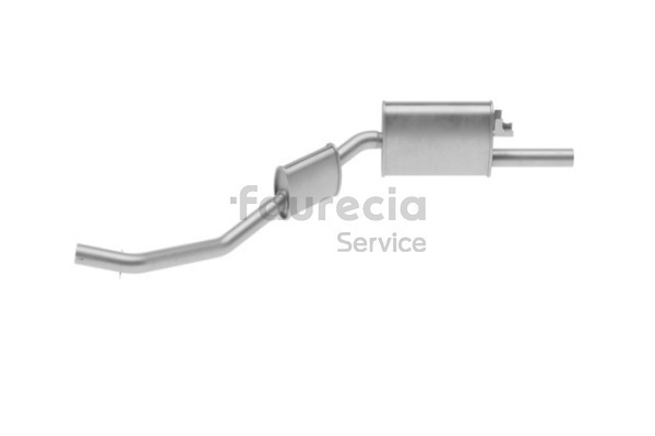 Faurecia FS45017 Takaäänenvaimentaja