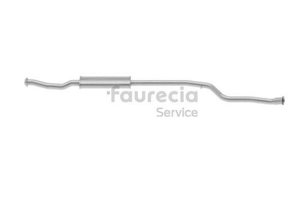Középső kipufogódob FS45066 Faurecia 1728.97 Középső kipufogódob FS45066 Faurecia 172897 CITROËN