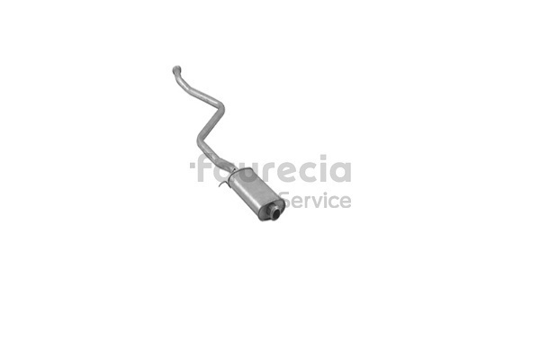 Faurecia FS45161 Silencieux central Peugeot 405 15B pas cher