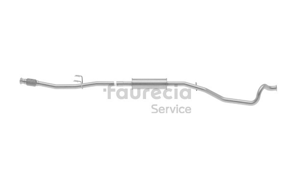 Faurecia FS45416 Silencieux avant pour Peugeot 206 SW 2E/K 1.4 16V 88 CV 2020 KFU (ET3J4) Essence Faurecia FS45416 Silencieux avant 206 SW 1.4 16V 88 CV Essence prix