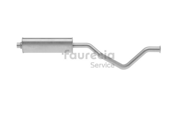 Faurecia FS45419 Tłumik przedni
