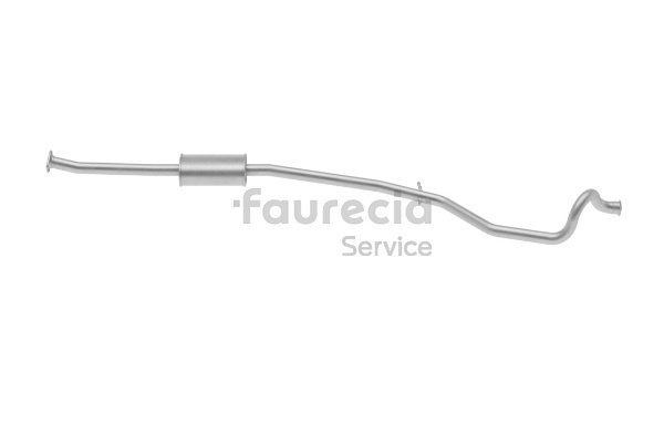 Silencieux central Faurecia FS45443 pour PEUGEOT