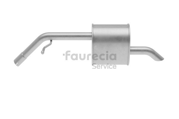 Takaäänenvaimentaja FS45770 Faurecia 1730-AH PEUGEOT