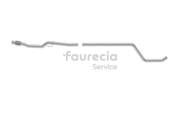 Izplūdes caurule FS45805 Faurecia 1717FA PEUGEOT