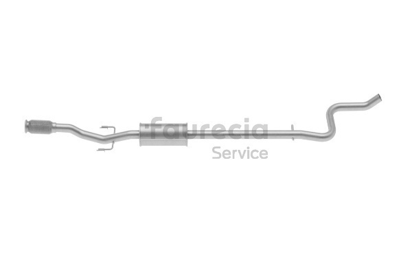Marmitta centrale FS45827 Faurecia 1717.GJ DS