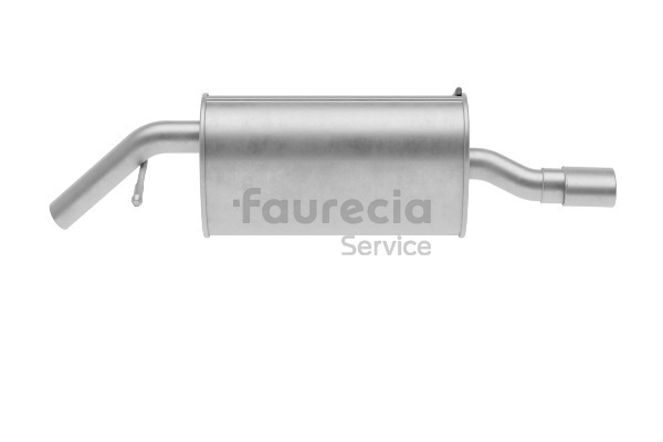 Rear silencer FS45828 Faurecia 1730 86 PEUGEOT