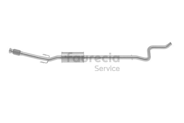 Marmitta centrale FS45830 Faurecia 1613222380 CITROËN