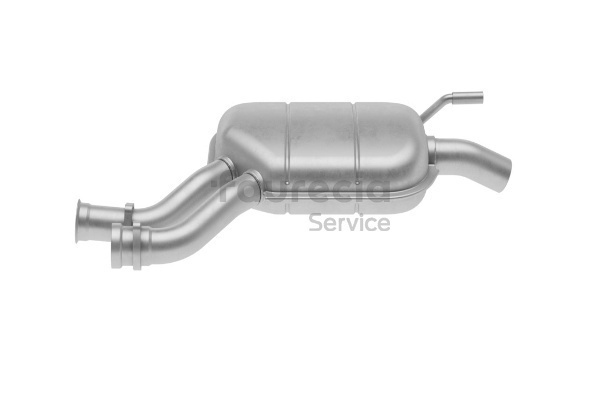 Middle silencer FS50019 Faurecia 2014903915 MERCEDES-BENZ