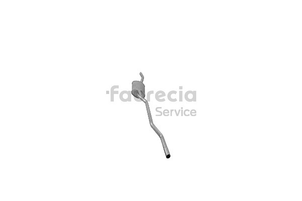 Silenciador intermedio FS50048 Faurecia 123 490 80 15 Silenciador intermedio FS50048 Faurecia 123 490 8015 MERCEDES-BENZ
