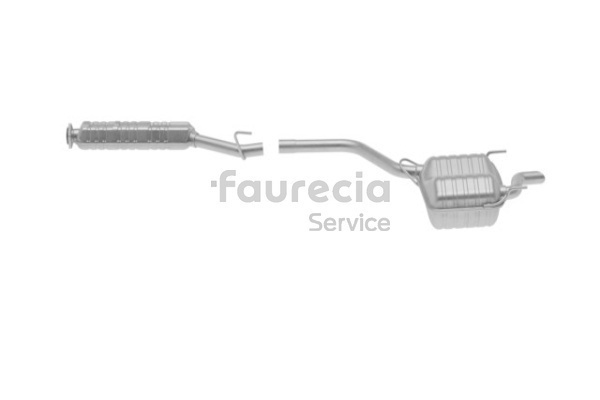 Bagpotte FS50092 Faurecia 202 490 27 21 Mellempotte FS50092 Faurecia 2024902721 MERCEDES-BENZ
