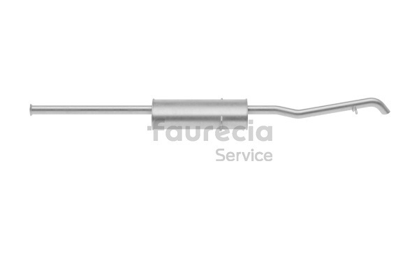 Faurecia Silenciador trasero FS50125 FS50125 Silencioso Faurecia MERCEDES-BENZ VITO