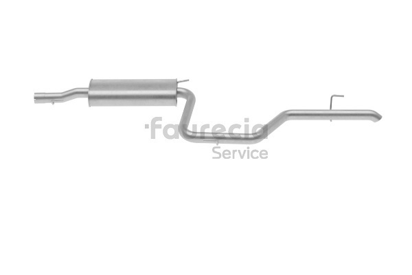 Faurecia FS50316 Silenciador trasero