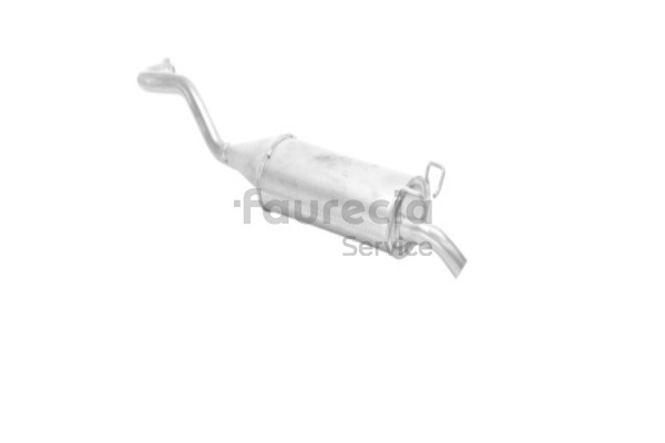 Rear silencer FS55018 Faurecia 7700800521 RENAULT