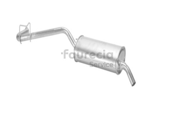 Faurecia FS55023 Silenciador de escape para Renault CLIO I B/C57_, 5/357_ 1.2 54 cv 1996 C3G 720 Otto Faurecia FS55023 Panelas de escape Clio 1 1.2 54 cv Gasolina preço
