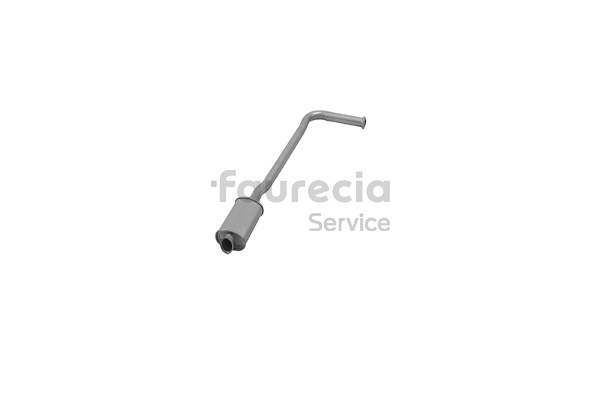 Stredný tlmič výfuku FS55054 Faurecia 7700797712 RENAULT