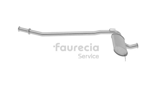 Faurecia FS55255 Silencieux avant Renault 21 L482 2.1 Turbo-D 88 CV Diesel 1989