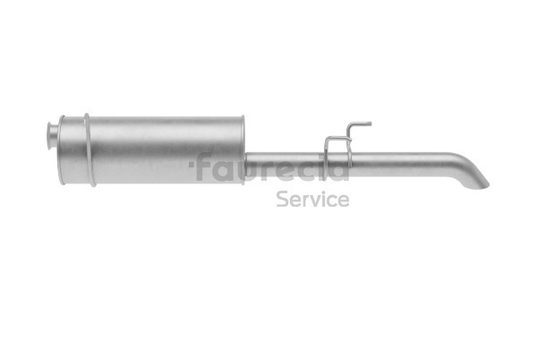 Faurecia FS55297 RENAULT MASTER 2014 Rear silencer