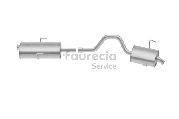 Faurecia FS55314 Καζανάκι εξάτμισης Renault Espace 3 2.2 D 114 PS Πετρέλαιο τιμες