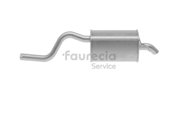 Faurecia FS55317 Hátsó kipufogódob Renault Twingo 2 1.2 58 LE Benzin árak