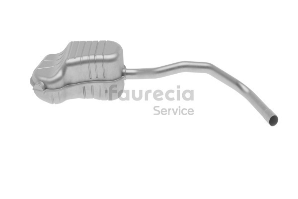 Faurecia FS55370 Καζανάκι εξάτμισης Renault Megane 2 Cabrio 2.0 dCi 150 PS Πετρέλαιο τιμες