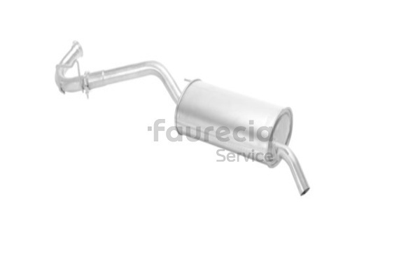 Faurecia FS55450 Endschalldämpfer für Renault CLIO I B/C57_, 5/357_ 1.9 D 54 PS 1997 F8Q 678 Diesel Faurecia FS55450 Endtopf Renault Clio 1 1.9 D 54 PS Diesel Kosten