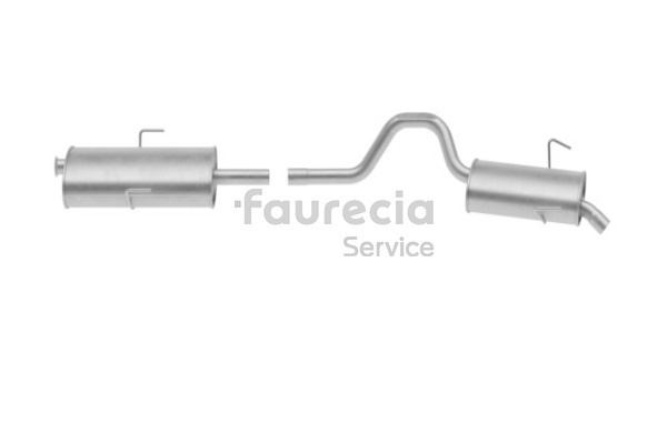 Einddemper FS55603 Faurecia 60 25 310 950 RENAULT