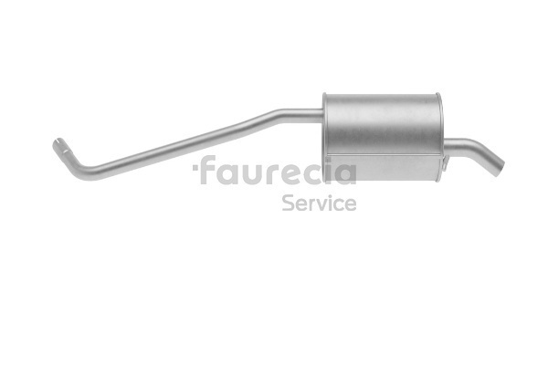 Faurecia FS55609 Zadný tlmič výfuku Dacia Logan MCV 2 1.2 75 KS Benzín cena